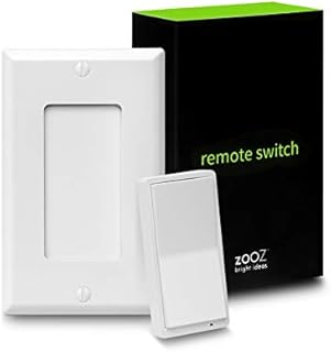 Zooz 700 Series Z-Wave Plus Mesh Network Remote Control & Scene Controller ZEN34 (Battery Powered), White | Z-Wave Hub Required