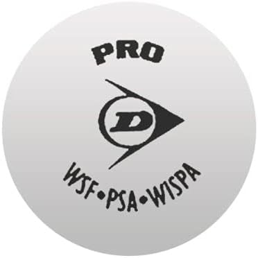 DUNLOP Squash Balls Pro White Box 12