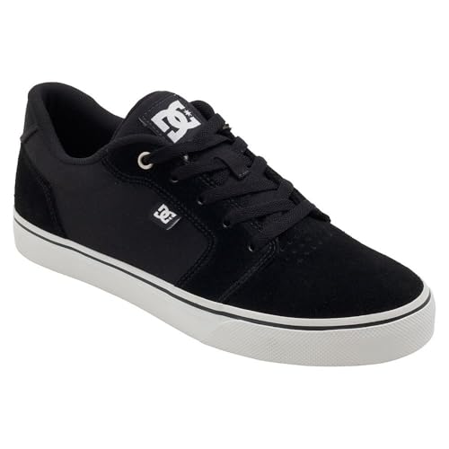 Tênis DC Shoes Anvil LA Black White (42)