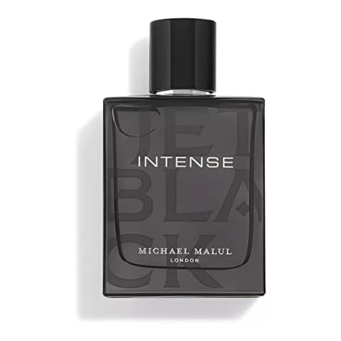 Michael Malul Jet Black Intense Eau de Parfum for Men - 100ml | 3.4oz Cover