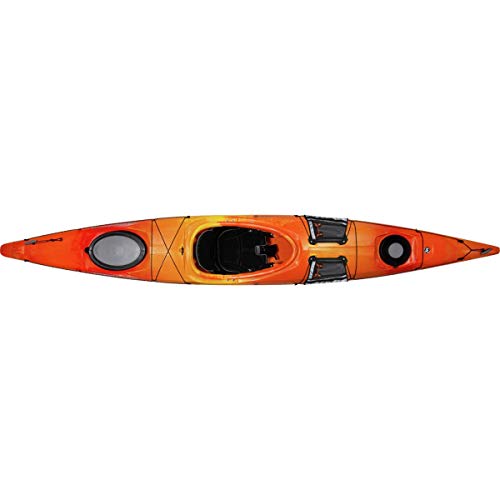 Wilderness Systems 9720468054 Tsunami 145 with Rudder Kayaks, Mango, 14'6"