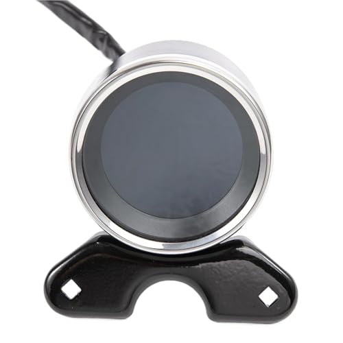 スピードメーター オートバイ用デジタル走行距離計、スピードメーター、タコメーター、ハーレーに適合、ホンダに適合、ヤマハに適合、スズキに適合 ドメーター(No Sensor)