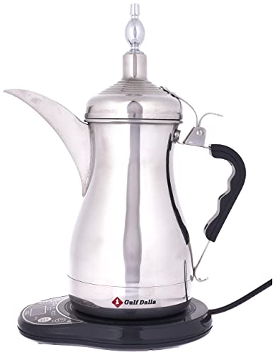 Gulf Dalla Dallah Al-Khaleej Preparing Arabic Coffee (1000ml, Silver)