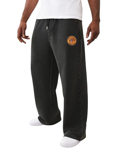 True Religion Men's Tiger Baggy Vintage Sweatpants