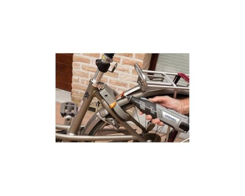 Dremel 8215 Korund-Schleifspitze - Zubehörsatz für Multifunktionswerkzeug mit 3 Schleifspitzen 25,4mm zum Schärfen, Glätten und Schleifen von Metall, Gussteile, Schweißverbindungen, Nieten und Rost