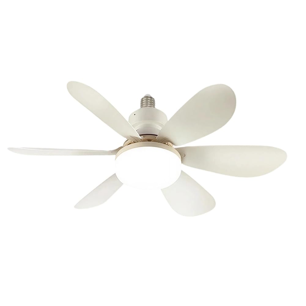 Xnuiasqe Fanbulous 42 Inch Waterproof Outdoor Ceiling Fan with Lights and Remote IP65 Hanging Gazebo Fan 3CCT 6-Speed DC Motor White Wet Rated Plug in Ceiling Fan for Patios Porch Pergola A