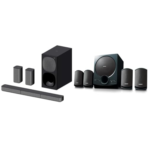 Image of Sony HT-S20R Real 5.1ch Dolby Digital Soundbar for TV with subwoofer and Compact Rear Speakers, 5.1c