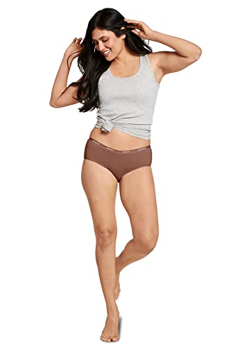 Jockey Women's Underwear Organic Cotton Stretch Logo Hipster - 3 Pack4