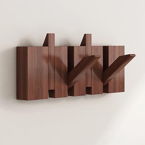 Perchero de madera para colgar en la pared