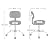Amazon Basics Multi-Purpose Drafting Spa Bar Stool with Back Cushion and Wheels - Black