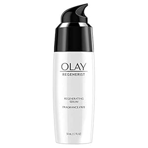 Face Moisturizer by Olay, Regenerist Fragrance Free Light Gel Regenerating Serum, 1.7 fl oz