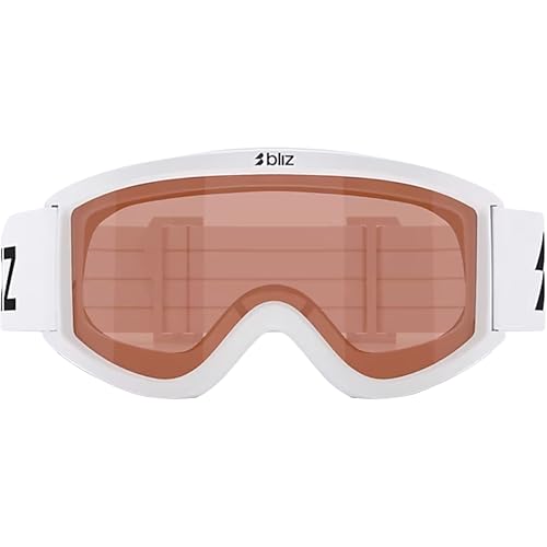 Masque ski enfant Bliz Pixie blanc écran orange hiver OneSize - 2