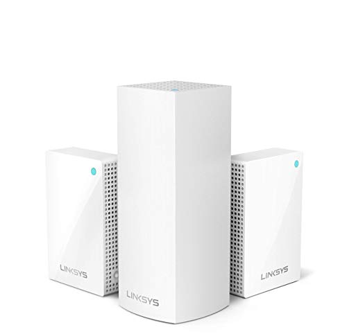Image of Linksys Velop Plug-in Home Mesh WiFi System, Up to 5,000 Sq. Ft, WiFi 5 Router + WiFi Extender Bundle - WHW0203P
