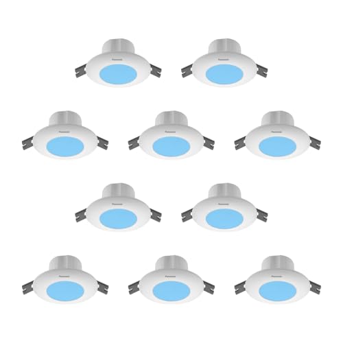 Image of Panasonic 5 Watt Deep Junction Downlighter, Round LED Junction Downlight (Blue, PDLM3405B-10)