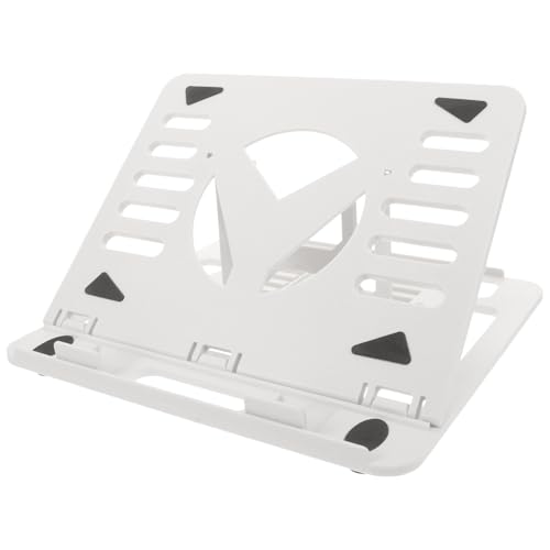 Soporte plegable para laptop POPETPOP blanco miniatura 1