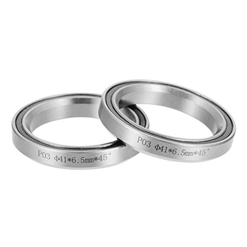 BESPORTBLE 2Pcs Rolamentos de Bicicleta Leve Bicicleta Headset Selado Rolamento Anel de Aço Peças de