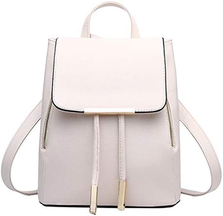 Pahajim Backpack Womens Small PU Leather Rucksack Bags Mini Fashion Back Pack Ladies Backpack Handbags Stylish Anti-Theft Waterproof Casual Daypack for School Travel (black)