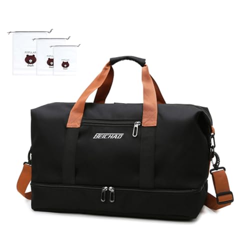 Bolsa de Viaje de Gran Capacidad, Mujer Bolsos de Mano Ligero Impermeables