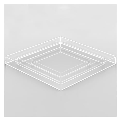 Serbatoio per acqua poco profonda trasparente spesso mm vassoio portaoggetti per fotografia oggetti di scena per foto in posa vetrina in acrilico di per riprese pubblicitarie c