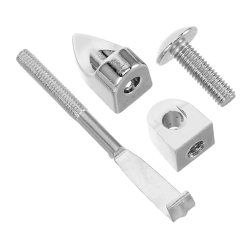 Totority 4個バンジョー用テンションフック ブラケット ナット 交換部品 メンテナンスツール 楽器修理ハードウェア アクセサリ ギター対応