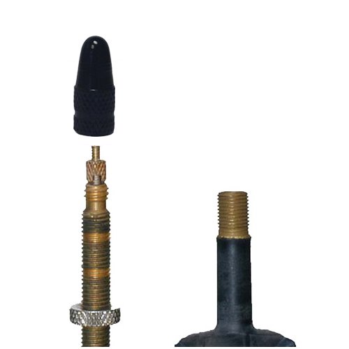 panaracer Schrader-Valve and Presta-Valve Nut fits on Presta Valve Stem