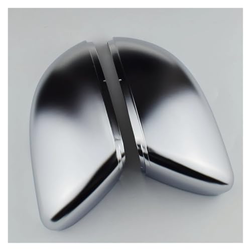 Coques rétroviseurs pour VW Golf 6 en chrome mat argenté - 3