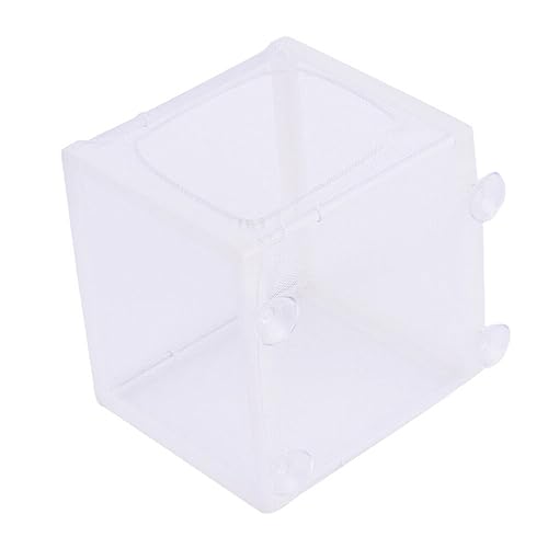 POPETPOP Fish Incubator Mesh Fish Ghost Shrimp Breeding Net Aquarium Drip Acclimation Kit Hatchamals...