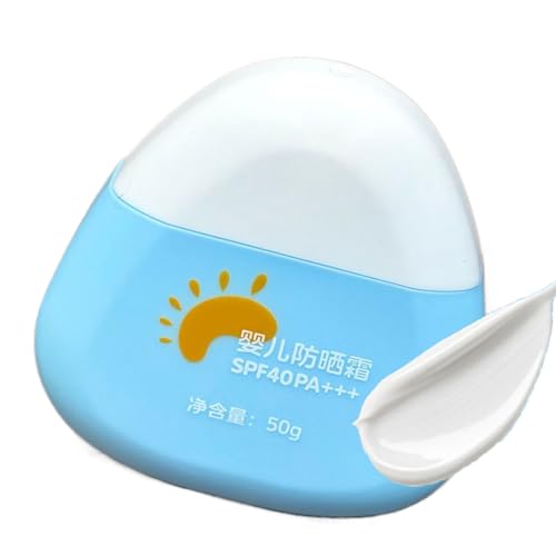 Protector Solar Infantil, Protección Sensible De La Piel, Crema De Loción De Bloqueador Solar, Amplio Espectro, Resistente Al Agua, 50 G, Para Piel Facial, Actividades Al Aire Libre De La Escuela, Via