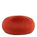 Icon Pouf Rond en Velours Marocain, Grand, Poufs de Salon, Tabouret, Repose-Pieds
