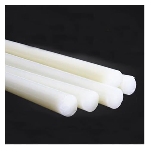 White Acetal Homopolymer Rod Stock 3 ft. L, 1