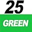 25Pcs-Green