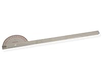 Gima - 180°-Robinson Goniometer, aus rostfreiem Edelstahl, in cm und Zoll, 17,5 cm 7\