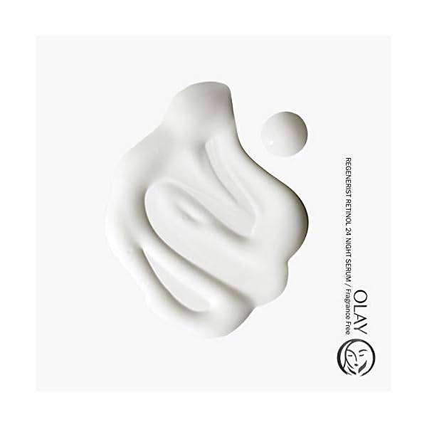 Olay regenerist retinol 24 night serum fragrance free, Unscented, 1.35 Fl Oz