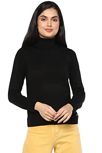 Image of Van Heusen Women's Acrylic Turtle Neck Sweater