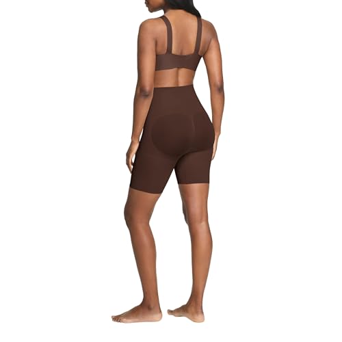 Image of SPANX ASSETS Mid-Thigh Short - Seamless Shapewear- Ultra-Firm Compression - Comfortable Thigh & Tummy Control