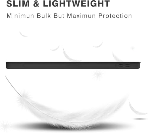 Image of ProElite Cover for Motorola Pad 60 Neo 11 inch 2025 case Cover, Soft Flexible Flip Case Cover for Motorola Pad 60 Neo 11 inch 2025 with Pen Holder [Recoil Series] - Black