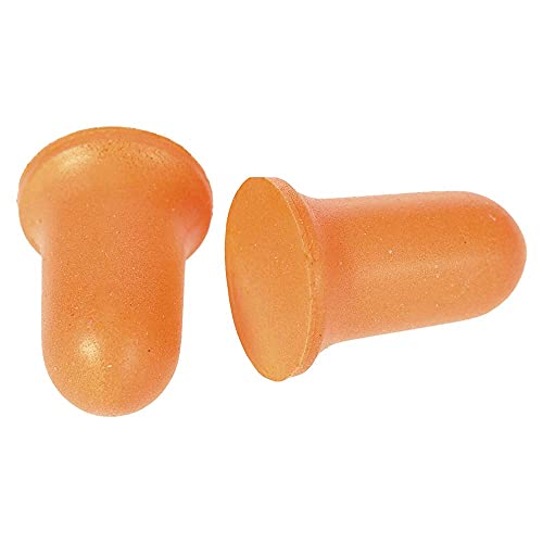 Portwest Bell Comfort PU Foam Ear Plug (200 pairs), Color:Orange,Size:One Size,EP06ORR