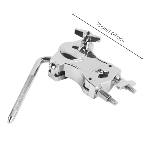Clamp para batería con L-Rod, accesorio flexible para percusión miniatura 4
