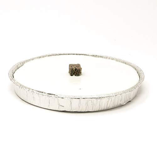 Jaspers Flammschale Nordlicht Partykerze Gartenkerze Outdoorkerze im Alutopf Brenndauer ca. 8 Std.