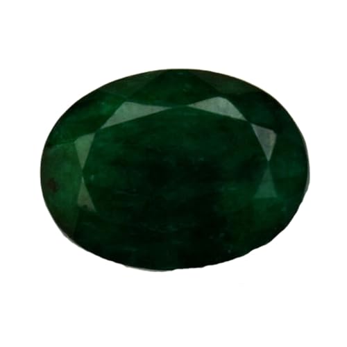 Pierre émeraude naturelle facettée pour créer votre bague de fiançailles artisanale