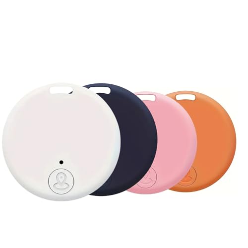 SmartGadget Tag, Key Finder KeyFinder Compatible con Google Find My Device App (SÓLO Android), Android Smart Tag Bolsos maletín Cartera, Bluetooth Key Finder para Equipaje Paquete de 4