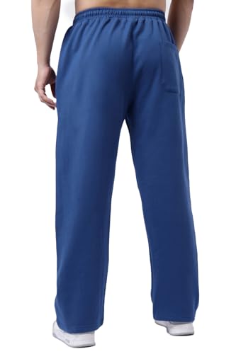 Image of FUAARK Men's Premium Polycotton Relaxed Loose Fit Sports Gym Stylish Track Pant Trouser for Men