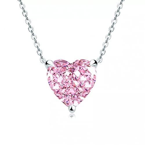 Collier avec pendentif en argent sterling pour femme et bijoux fins de mariage