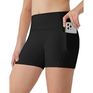 Willit Girls’ 4″ Volleyball Shorts Youth Spandex Biker Dance Yoga Athletic Shorts Kids Running with Pockets