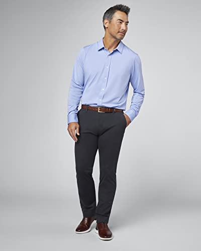 Rhone Commuter Pants for Men, Classic-Fit Mens Dress Pants, Machine Washable, Wrinkle Resistant, Stretch Straight Leg Mens Casual Pants Black W38-33L2