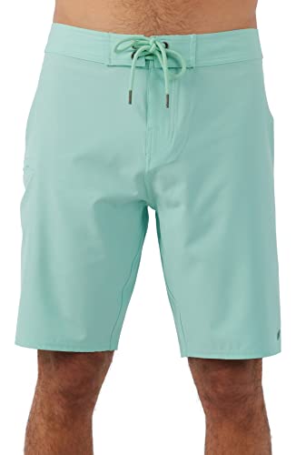 Hang Ten Mens 20 Inch Boardshorts - Men's Swim Trunks with Quick Dry Stretch Fabric and Pockets