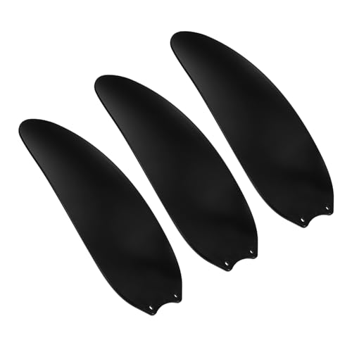 Accessoires pour ventilateurs de plafond avec pales en plastique noir robustes