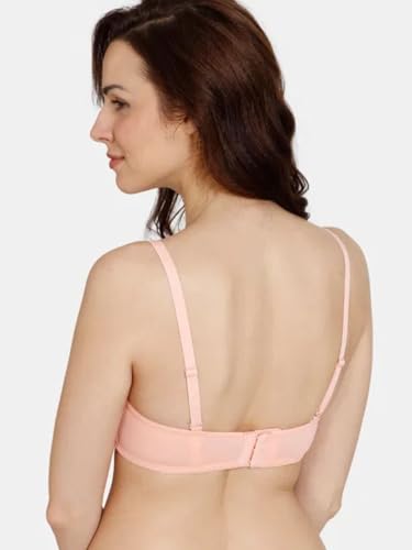 Image of BEWILD Women Balconette Bra | Lightly Padded Comfort | Soft Breathable Cotton Fabric | Seamless Design | Wirefree Comfort | Supportive Fit | Stylish Underwear