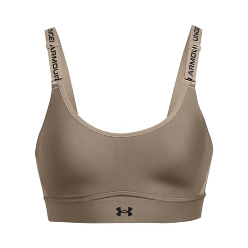 Image of Under Armour Women's Armour Mid Heathered Sports Bra