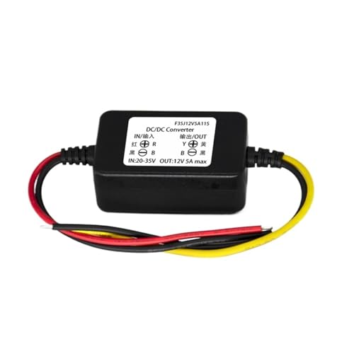 Adaptateur prise mâle 24V à 12V CC transformateur abaisseur 5A pour auto